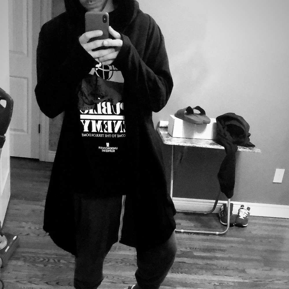 H&M hoodie Black